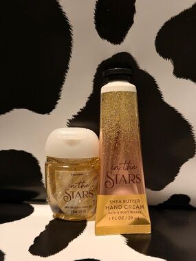 Bath & Body Works In the Stars Hand Cream & Antibacterial PocketBac Gel